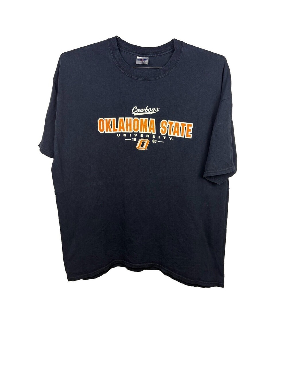 Vintage Oklahoma State University Cowboys T-Shirt Jerzees Black Size XL